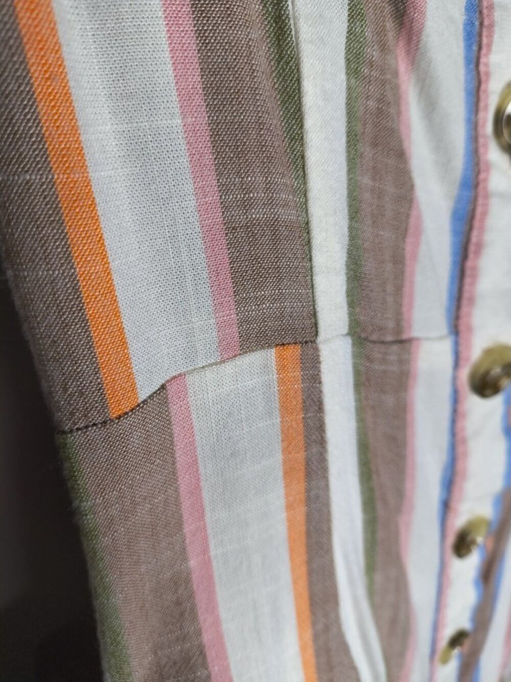Show Me Your MuMu Cora Dress Sherbet Stripe Size XS Summer Vibes - Picture 3 of 14